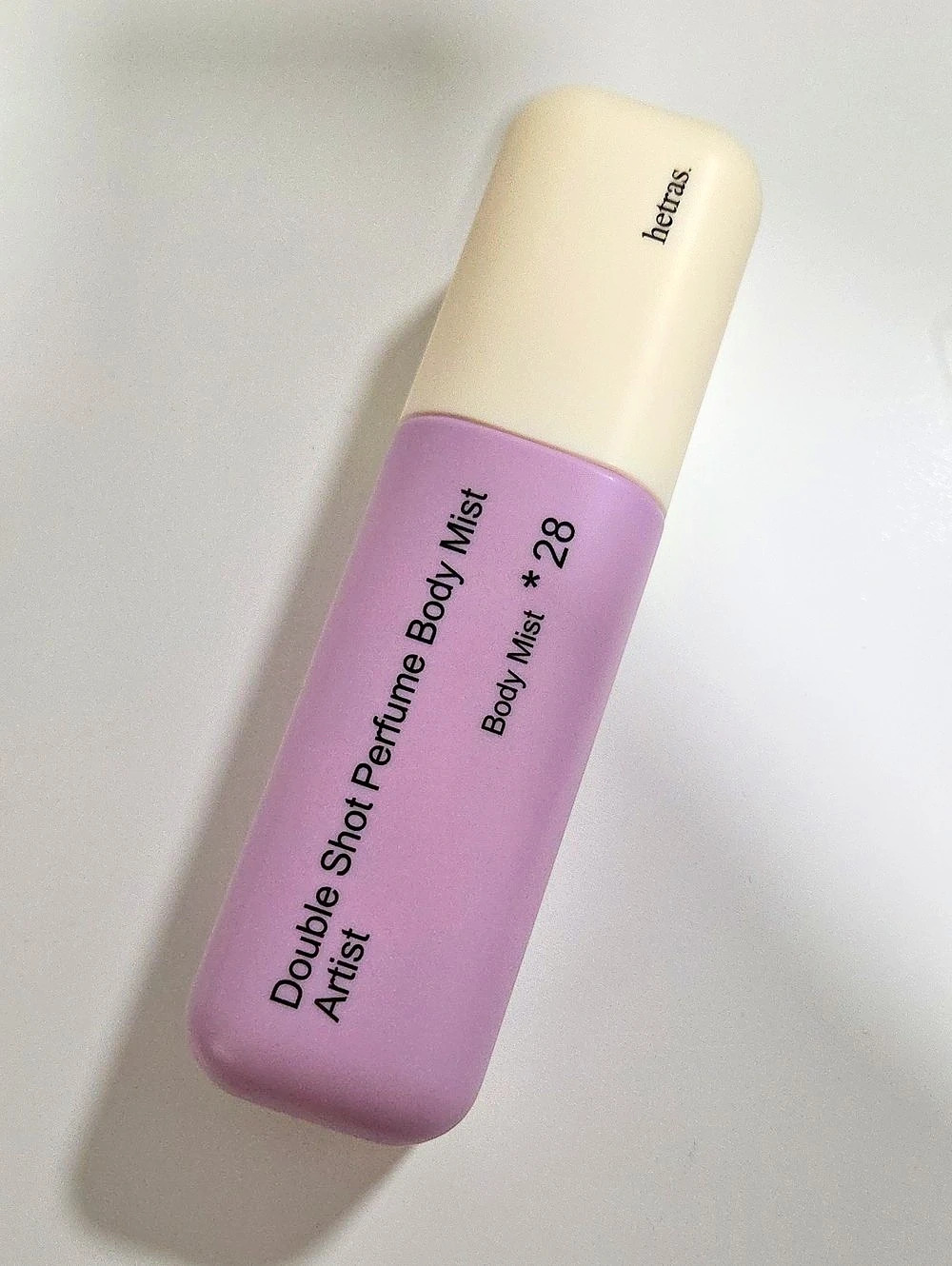 Like New hetras Double Shot Perfume Body Mist Artist *28 Made In Korea